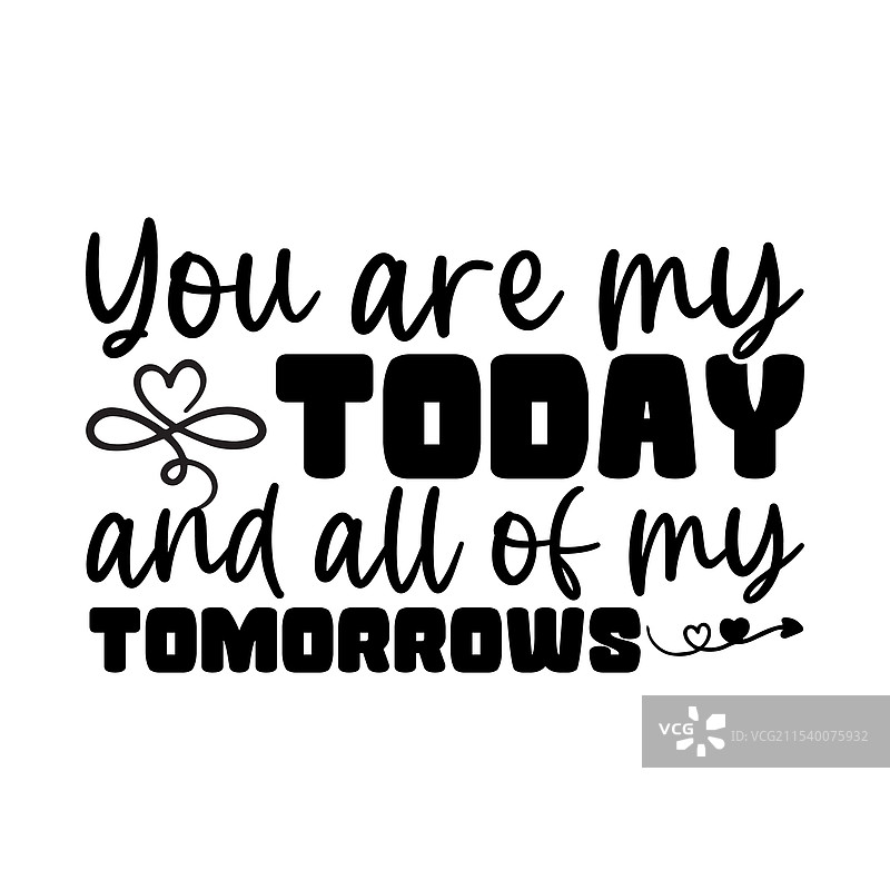 你是我今天和所有的明天。图片素材