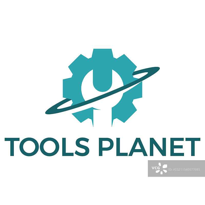 工具星球扁平极简风格标志设计图片素材