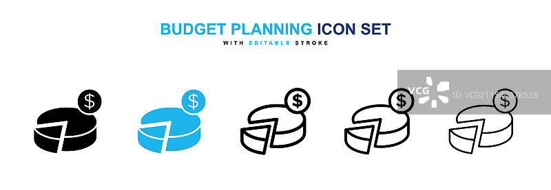 预算规划图标图片素材