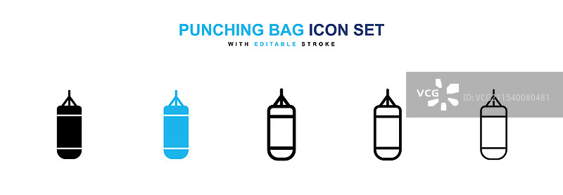 拳击袋图标图片素材