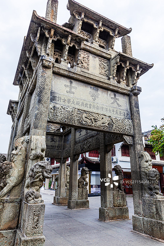 歙县，徽州古城图片素材