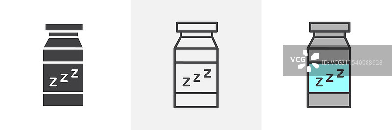 安眠药图标图片素材