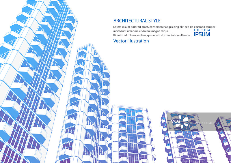 城市摩天大楼 大城市 城市风光与建筑图片素材