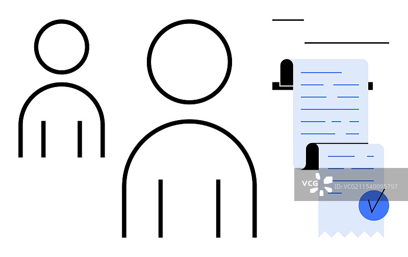 人们的简化表现图片素材