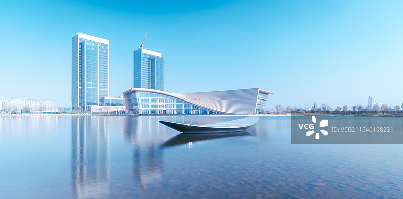 常州城市风光天际线图片素材