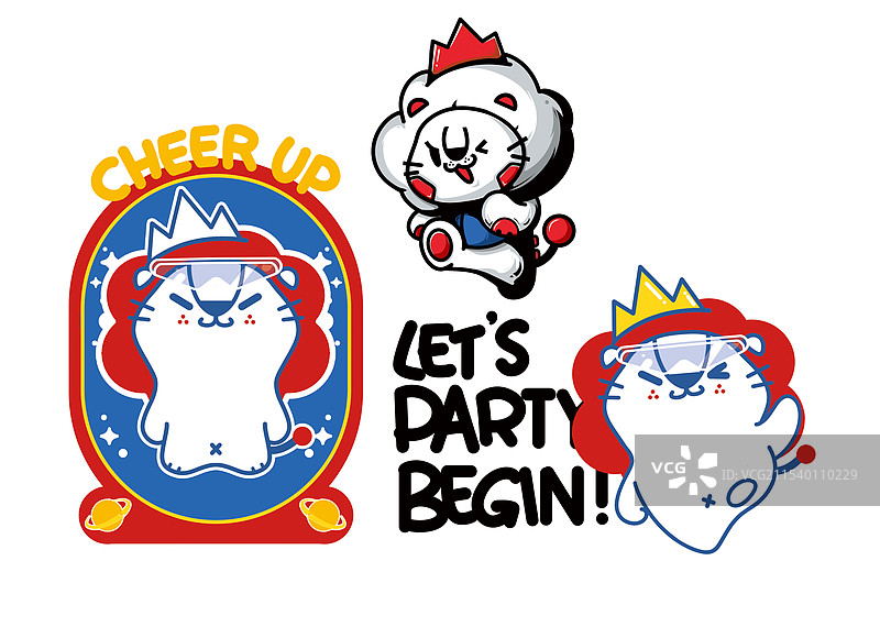 小狮子IP图片素材