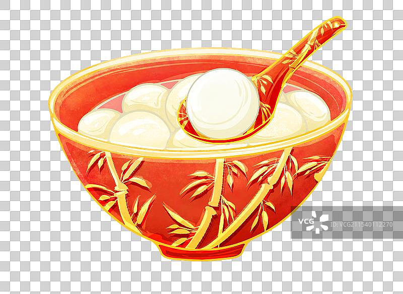 元宵节一碗汤圆图片素材