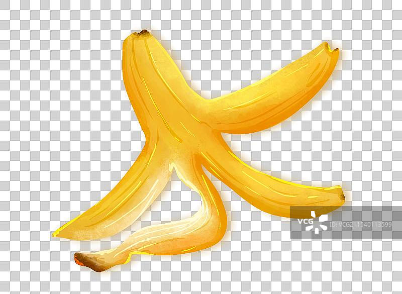 香蕉皮图片素材