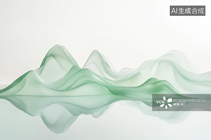 【AI数字艺术】极简中国山水画图片素材