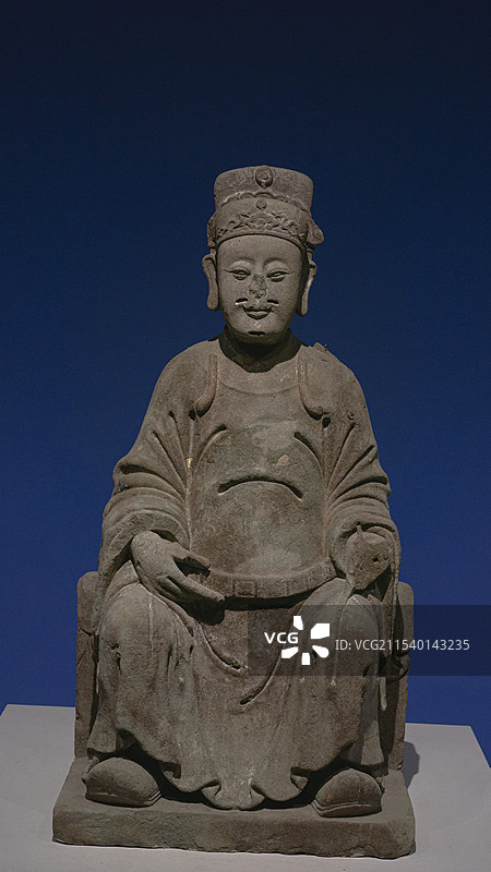 都江堰博物馆-文昌帝君像图片素材