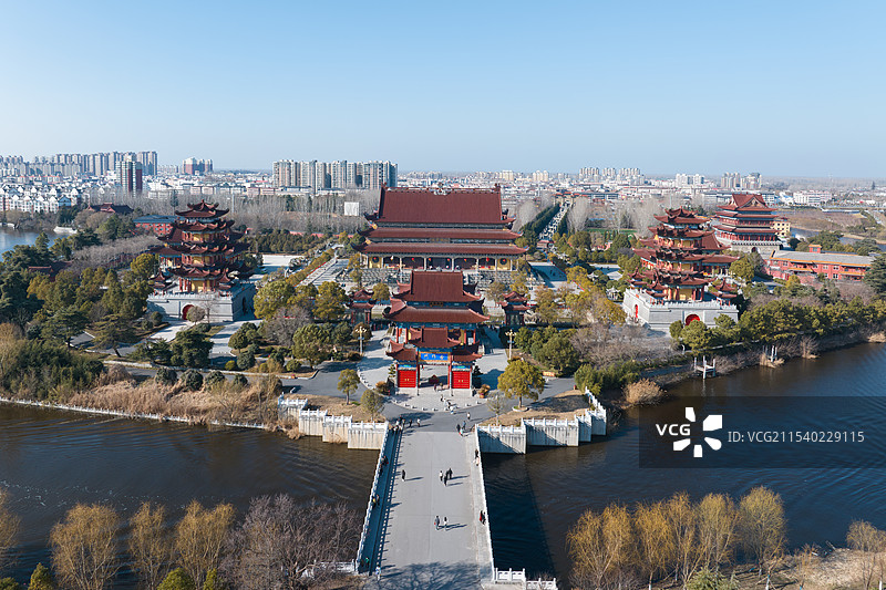 驻马店南海禅寺图片素材