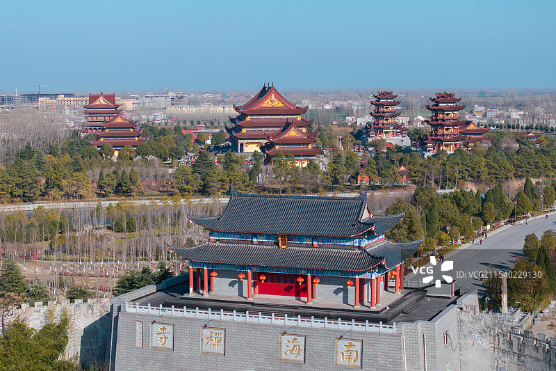 驻马店南海禅寺图片素材