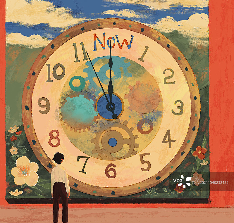 现在和未来图片素材