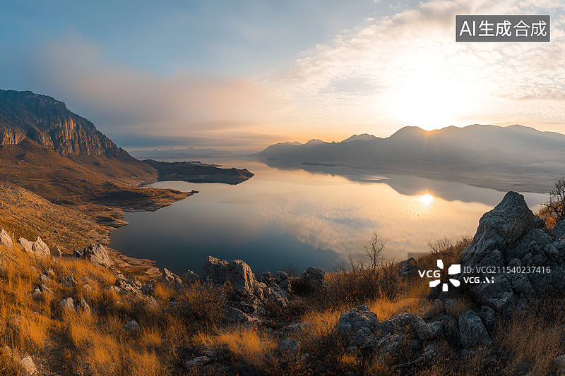 【AI数字艺术】【AI数字艺术】山水自然风光图片素材