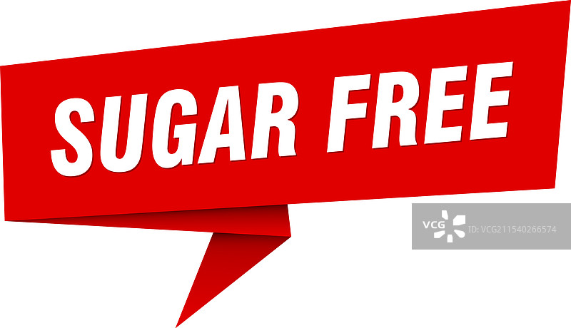 无糖横幅 无糖对话气泡标签图片素材