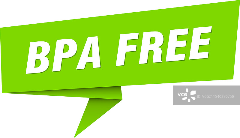 无 BPA 标志 无 BPA 语音气泡标签图片素材