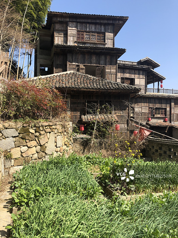 南昌梅岭泊园茶村图片素材