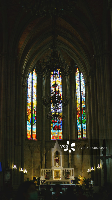 广州圣心大教堂图片素材