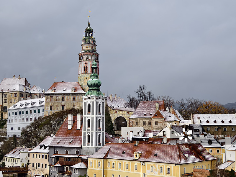 捷克克鲁姆洛夫小镇（C·K小镇）图片素材
