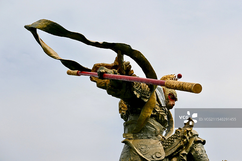 悟空雕塑图片素材