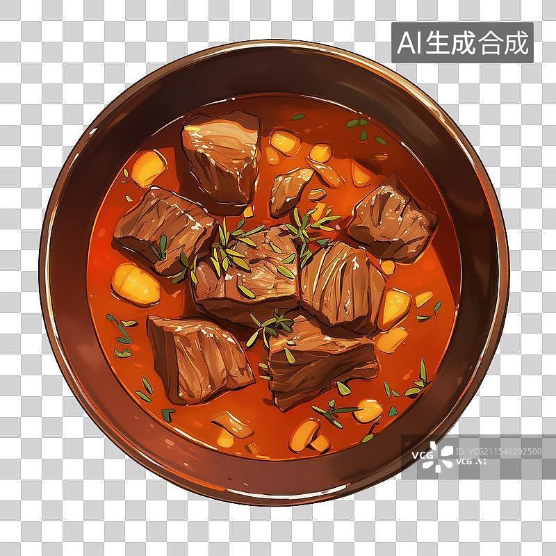 【AI数字艺术】炖牛肉图片素材