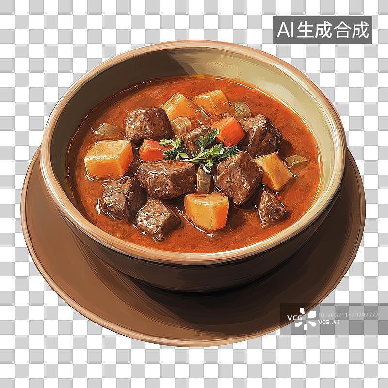 【AI数字艺术】炖牛肉图片素材