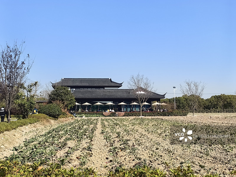 上海市，嘉定区华亭人家图片素材