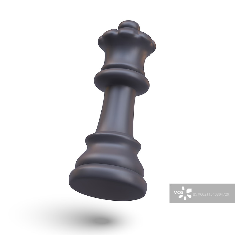 黑色棋子女王，最强元素图片素材