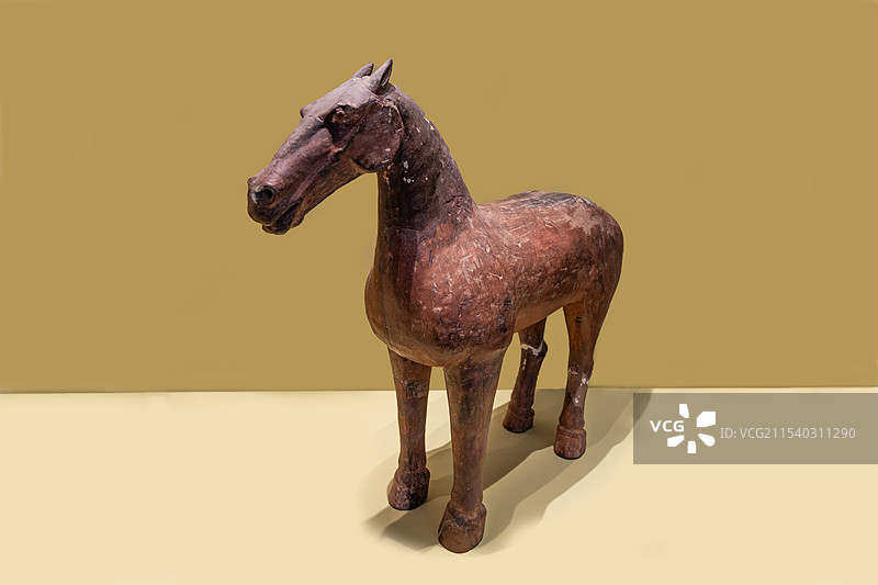 陶马 西汉 汉景帝阳陵博物院图片素材