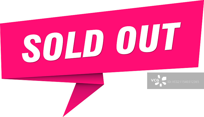 售罄横幅 售罄对话气泡标签图片素材