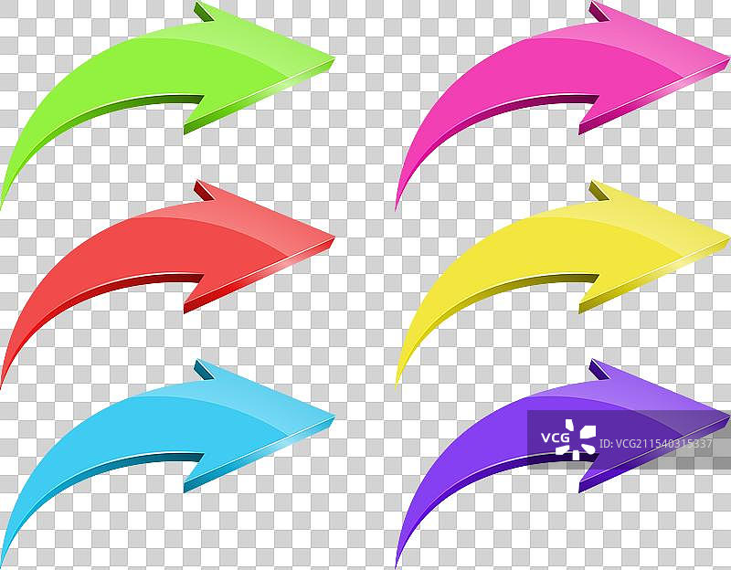 一组箭头图片素材