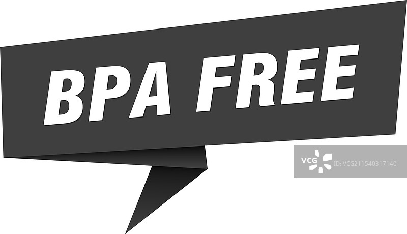 无 BPA 标志 无 BPA 语音气泡标签图片素材