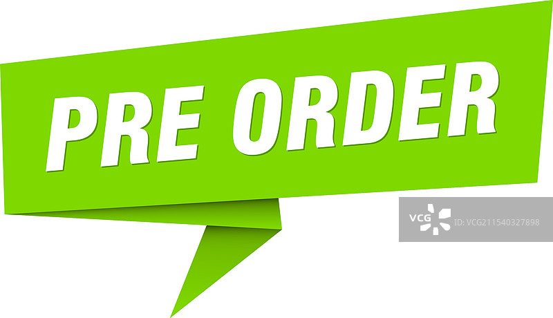 预购横幅 预购气泡标签图片素材