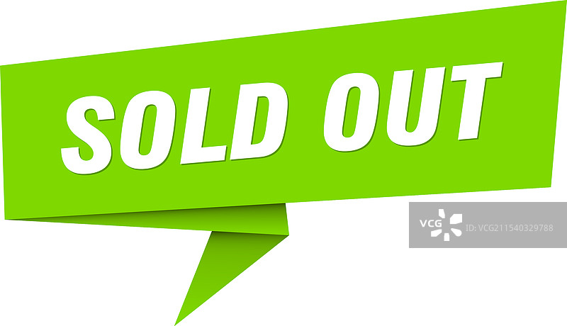 售罄横幅 售罄对话气泡标签图片素材