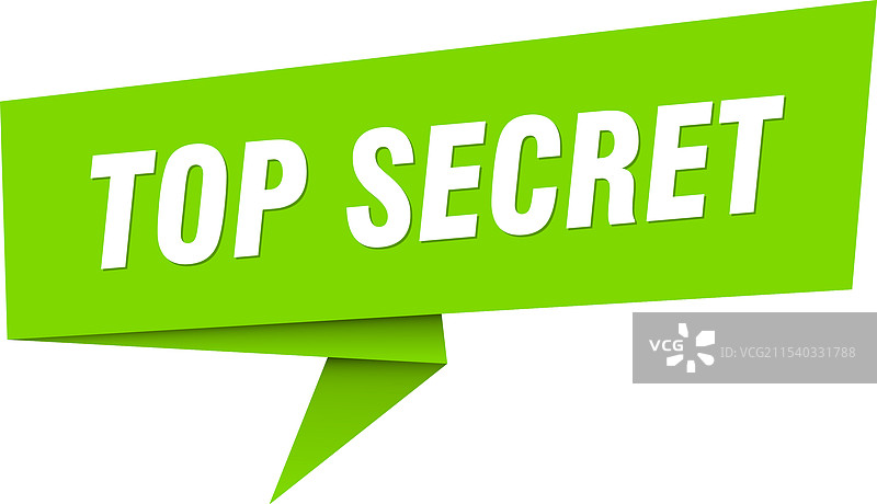 绝密横幅 绝密对话气泡标签图片素材