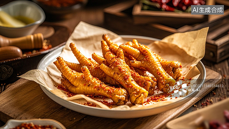 【AI数字艺术】餐饮美食图片素材