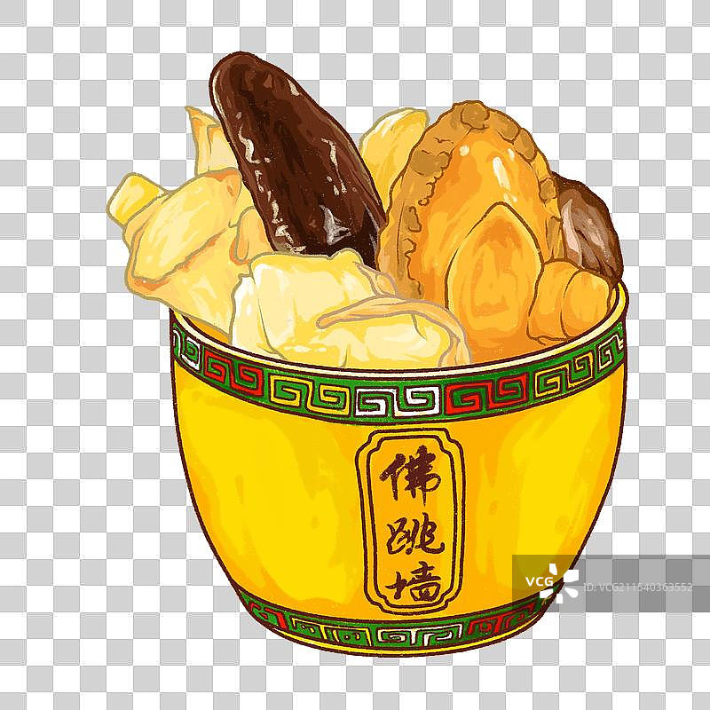 福跳墙一盅图片素材