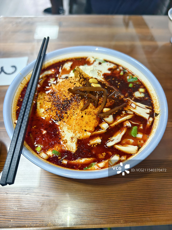 豆花泡馍图片素材