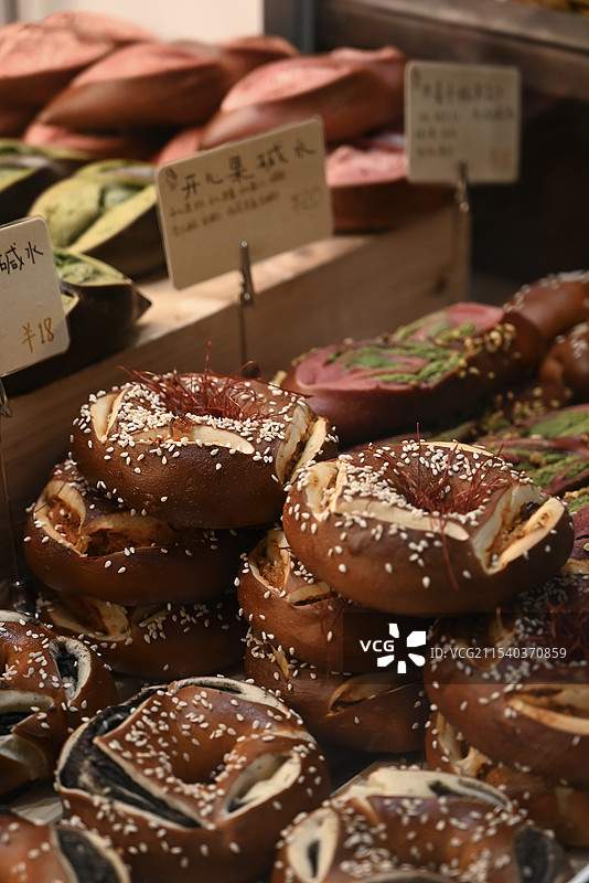 芦灰，治愈系面包小店图片素材