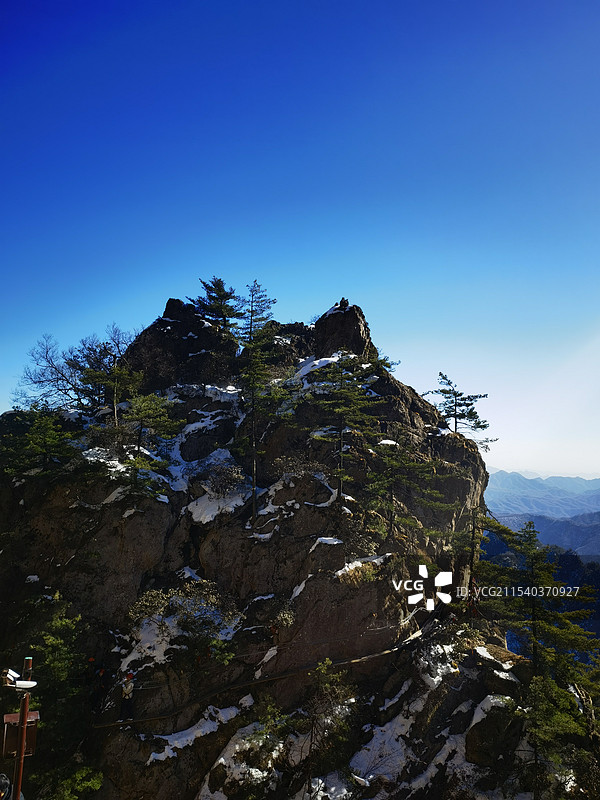老君山仙人指路图片素材