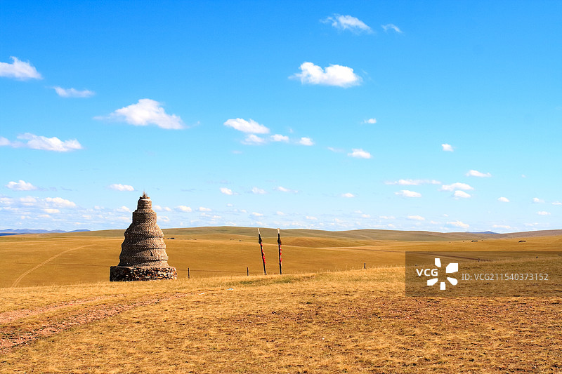 金秋的呼伦贝尔大草原图片素材