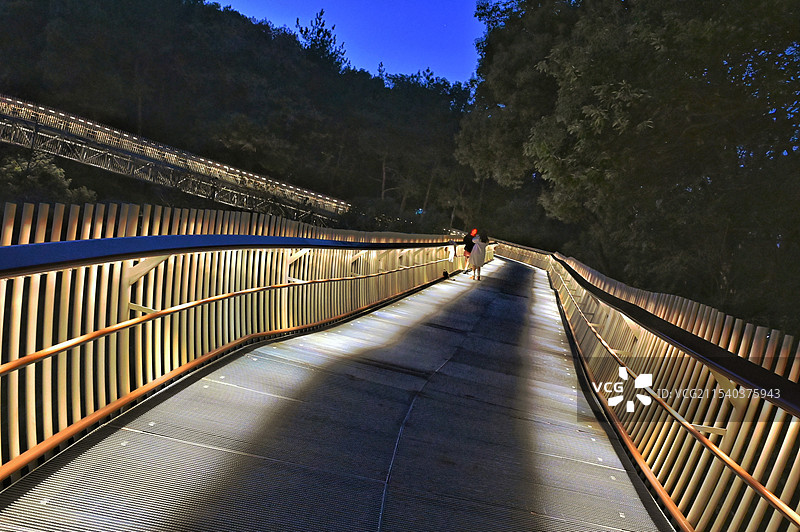 湾里磨盘山公园组照图片素材