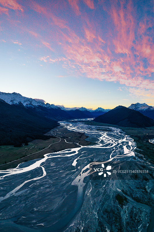 皇后镇湖区格林诺奇图片素材