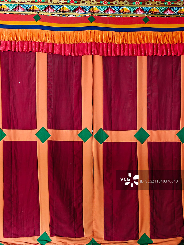 彩色织物全画幅拍摄图片素材