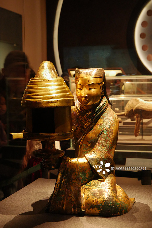 长信宫灯图片素材