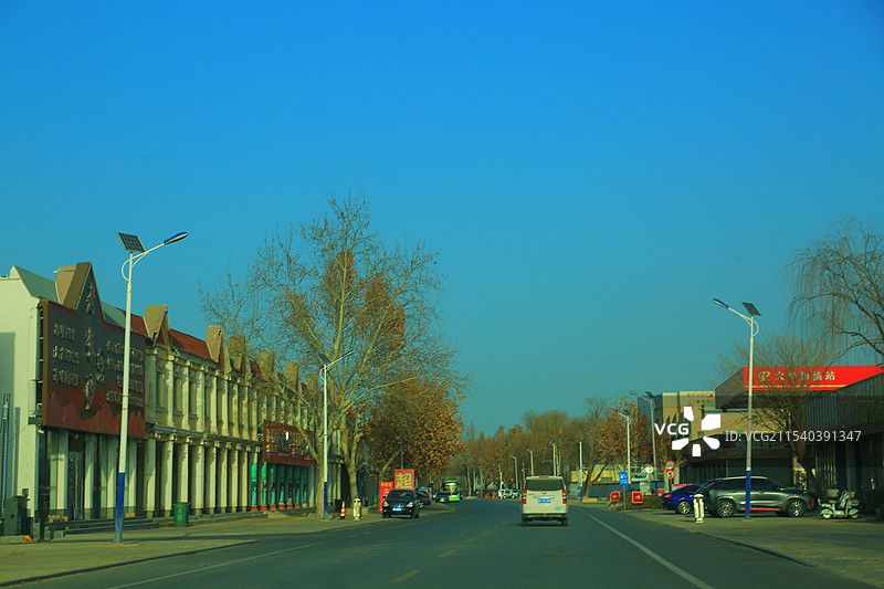 枯荷芦苇冰无限，群群野鸭深水滩蓝天白云寒风摇，雄安画卷宏图展郭里口图片素材