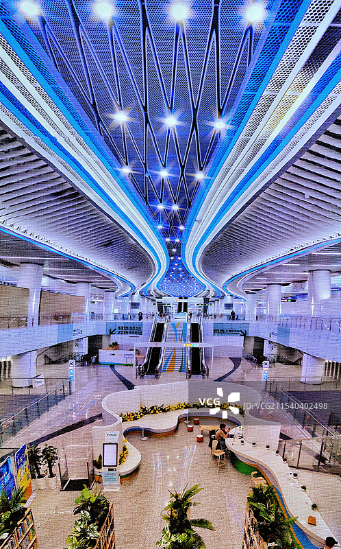 广州番禺广场地铁站图片素材