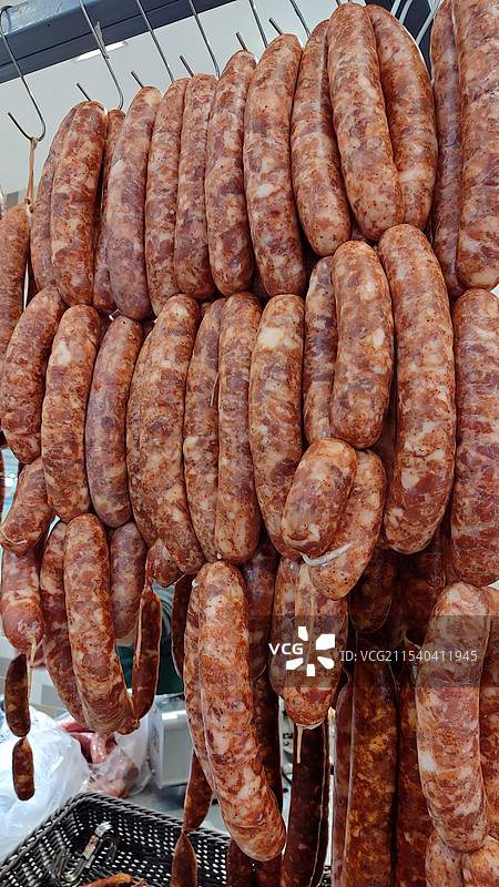 做香肠图片素材