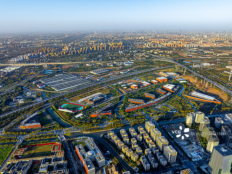 COMAC 中国商飞上海飞机设计研究院 C919民用大飞机设计厂 张江科学城新质生产力 浦东开发开放图片素材