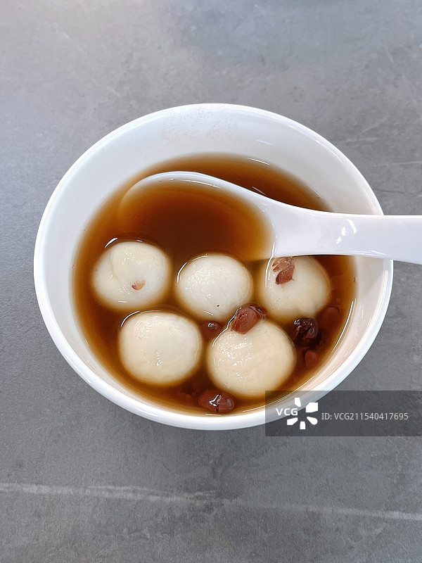 红豆汤圆图片素材